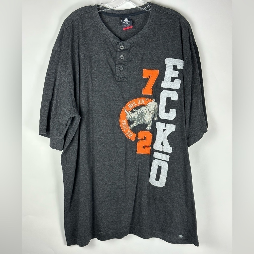 Men's Ecko Unlimited Embroided Logo Short Sleeve Jersey Tee